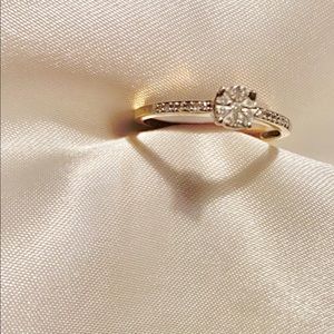 Diamond Promise ring, size 6